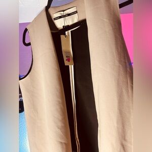 BMWT Topshop Sleeveless Long Vest